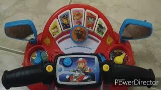 2016 VTech PAW Patrol Pups to the rescue driver