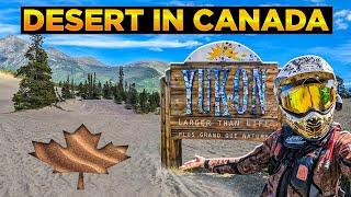 Motorcycle Adventure through Yukon and Canada's Carcross Desert  - EP. 251