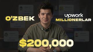 Upworkdan Qancha Topsa Bo'ladi | O'zbek Upwork Millionerlari