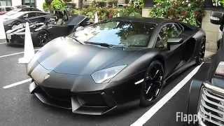 Supercars Outside The Dorchester Hotel - 2x Aventador, 1x KTM X-Bow - London Supercars!!