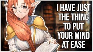3DIO ASMR | Finding Peace in an Ancient Elven Library | Soft Spoken British Accent | Sleep Aid