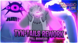 Tyn Tails Gen 1 & 2 Rework Full Showcase | Shindo Life Tyn Tails Rework Showcase | Rellgames