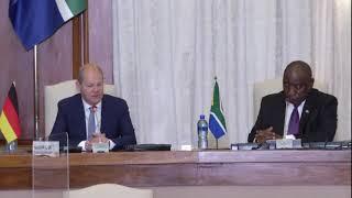 Official talks between South Africa and Federal Republic of Germany | 2022 | Presidency ZA