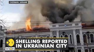 Watch: Shelling in Ukraine’s Chernihiv; citizens fill bomb shelters, subway stations