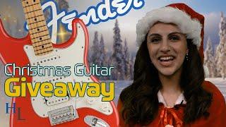 Win a Red Fender Stratocaster | Christmas Guitar Contest by Hackard Law