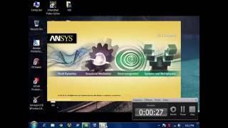 Ansys Workbench 2016 Tutorial || Ansys Easy Learning Tutorial