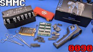 0090 A modern IBM CGA card clone, a new thermal camera, hemostats, chips and more!