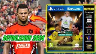 PES 2021 al 2024 OPTION FILE PS4 PS5 PC LIGA COLOMBIANA 2024