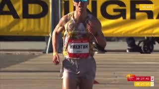 Vladimir Nikitin broke russian record for 10 km. He ran 10000m in 28.01!