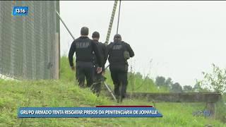 Grupo armado tenta resgatar presos da penitenciária de Joinville