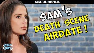 General Hospital: Kelly Monaco Tapes Last Episode - Sam McCall Death Scene Airdate #gh