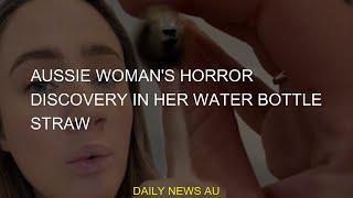 #bottle #water #woman #discovery #horror #australia #drinking #australian #straw #AussieAussie woman