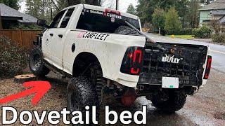 How To Dovetail a Pickup Truck Bed! Full Size Off Road Beast 4th Gen Ram Build