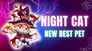 NIGHT CAT NEW BEST PET | CASTLE CLASH