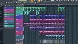 How To Make EDM Drop Using FL Studio Stock Plugins Only (FL Studio)