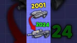 Evolution Of The Halo Assault Rifle (2001-2024) #shorts