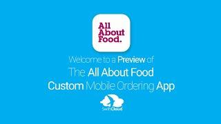 All About Food - Mobile App Preview - ALL1600W