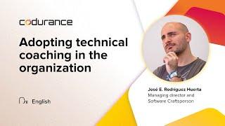 Adopting technical coaching in the organization