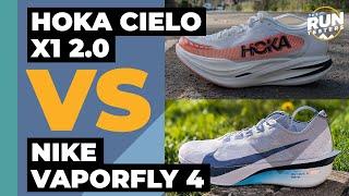 Hoka Cielo X1 2.0 Vs Nike Vaporfly 4 | We compare the two lightweight super shoes