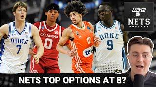 Nets draft DILEMMA | Which realistic Brooklyn target offers STAR UPSIDE at 8?