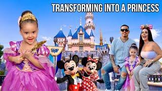 Surprising Angelique With A Disney Princess Transformation at Disneyland!