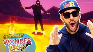 THE FLOOR IS LAVA!  Volcanoes for Kids  | WONDER RAPS | MC Grammar  | Kids Songs 