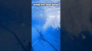 Dive & Roll in Deep Water #swimming #swim #deepwater #underwater