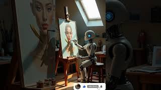 AI Robot Painting a Masterpiece ️ | When Art Meets Artificial Intelligence