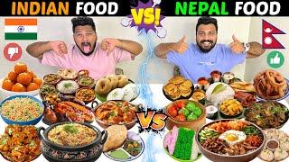 INDIAN STREET FOOD Vs NEPAL STREET FOODINDIA Vs NEPAL FOOD WAR