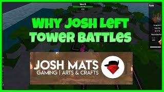 What Ever Happend To Josh Mats | Return Of Tower Battle Videos? |
