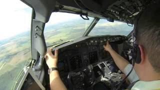 Pilot stories: Boeing737-800. Approach, landing and taxiing. Moscow, DME