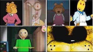 ARTHUR'S NIGHTMARE ALL JUMPSCARES!!