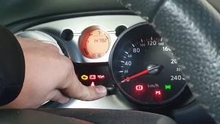 Nissan Qashqai 2007 service reset/сброс ТО Autokoda.ee