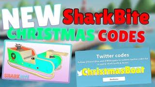 CHRISTMAS BOAT?!? NEW Roblox SharkBite CHRISTMAS CODES in 2020!!