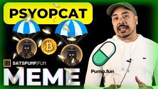 🪂SatsPumpFun memecoin Airdrop EXPOSED | Solana Pump fun on Bitcoin