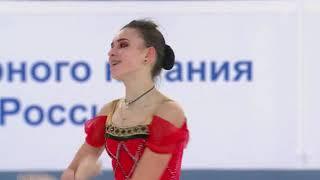 Произвольная программа  Женщины  Чемпионат России по фигурному катанию сезон 2018/2019