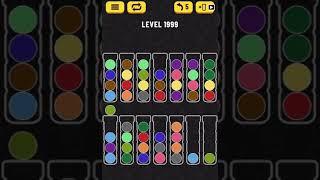 【Ball Sort Puzzle】Level.1999