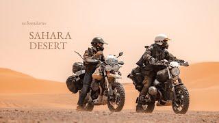 The Great Sahara Desert Expedition - BMW R nineT Scrambler & Moto Guzzi V85TT