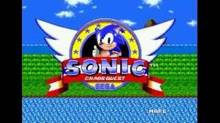 Sonic Chaos Quest (Genesis) - Longplay