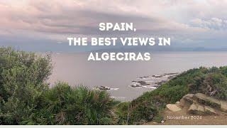 España, Algeciras. Mirador Punta Carnero: dos continentes en el horizonte, noviembre 2024.