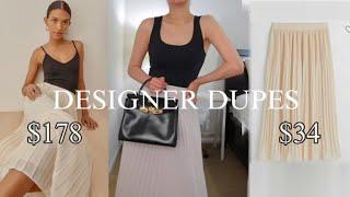 DESIGNER FASHION DUPES | Fashion on a BUDGET | The Allure Edition