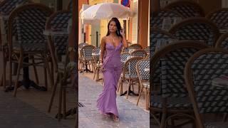 The PerfectOur Louianna Maxi Dress Dusty Purple #fashion #model #beauty #style #outfit #shorts