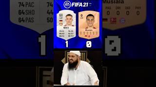 Reacting to Wirtz vs Musiala in FIFA!#fc25 #wirtztoliverpool #musiala  #fifa #react #football