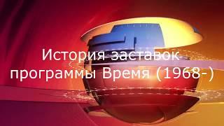 История заставок программы Время (1968-2017)