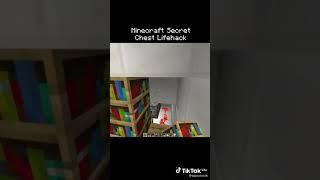 Minecraft Secret Chest Lifehack #tiktokприколы #tiktok #shorts #fyp #а4 #тикток #тиктокиграет