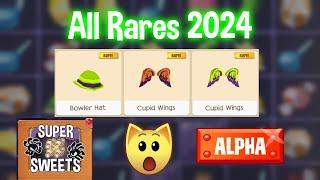 ALL SUPER SWEETS RARES 2024 | COMPLETE LIST OF PRIZES | Animal Jam Update