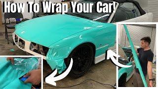 TIPS AND TRICKS FOR WRAPPING YOUR OWN CAR! (FOR BEGINNERS)