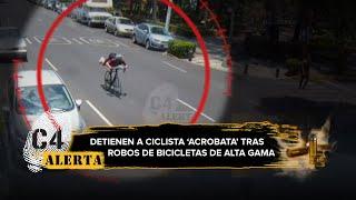 Cae el ‘Acrobata’, colombiano dedicado al robo de bicicletas de alta gama en CdMx