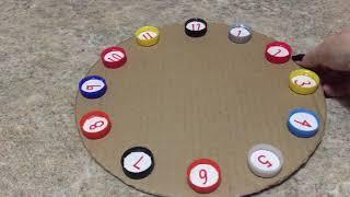 Material didáctico: Ruleta numérica