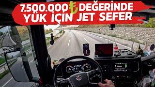 7.500.000 TL Değerinde Yük için Jet Sefer / 3 Tır'cı Meslektaşım ile Palamut Tava...!